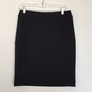 Simple black skirt